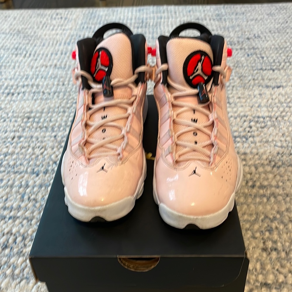 Kids Size 7 Air Jordan 6 Rings (GS)